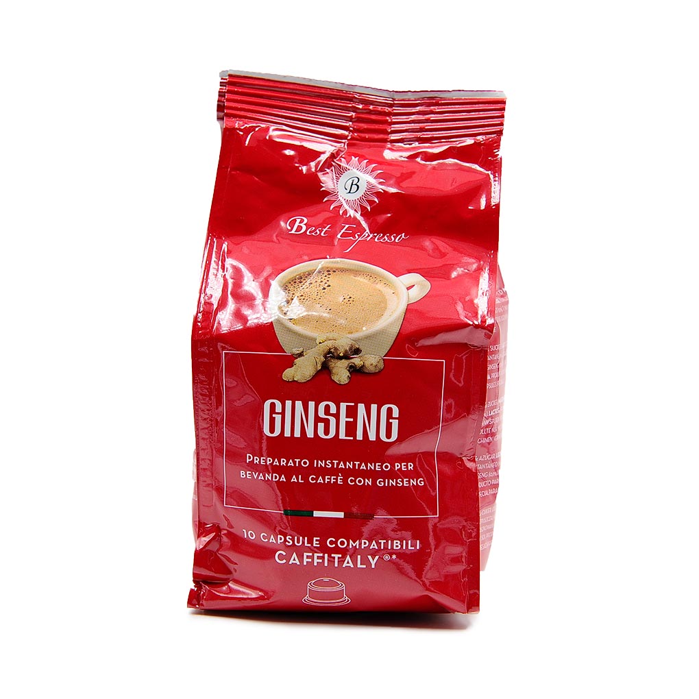 Caffè al ginseng in capsule compatibili Caffitaly ®