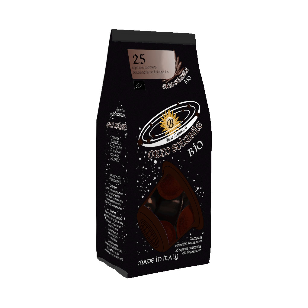 Orzo solubile in capsule compatibili Nespresso Surrogati del Caffè